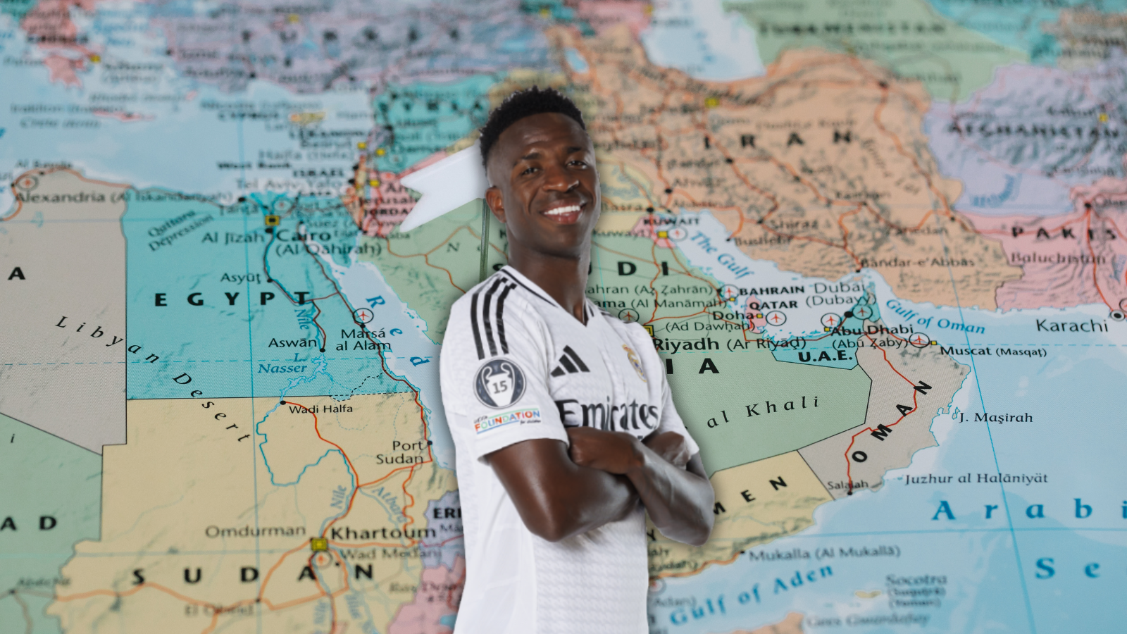 Vini Jr Foto: Pexels y Real Madrid